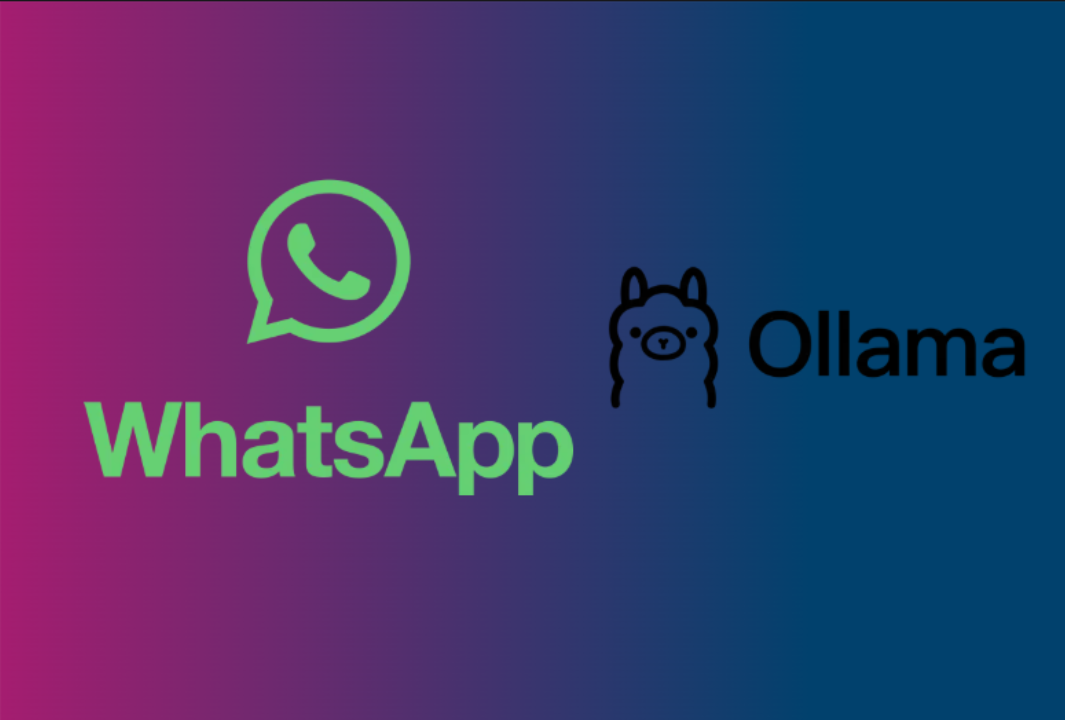 WhatsApp Ollama bot running on Debian 12 LXC in Proxmox homelab